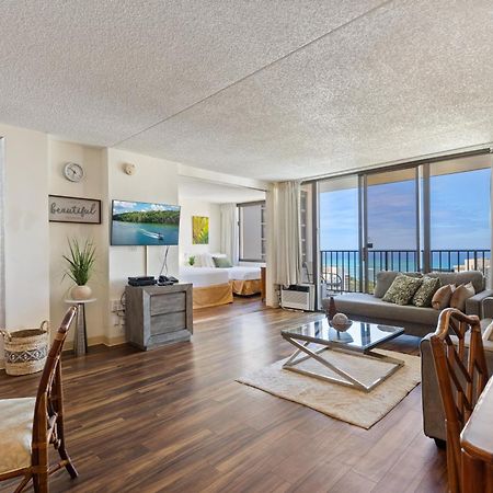 Beautifully Renovated 32Nd Floor Deluxe Ocean View Waikiki Condo Condo 檀香山 外观 照片