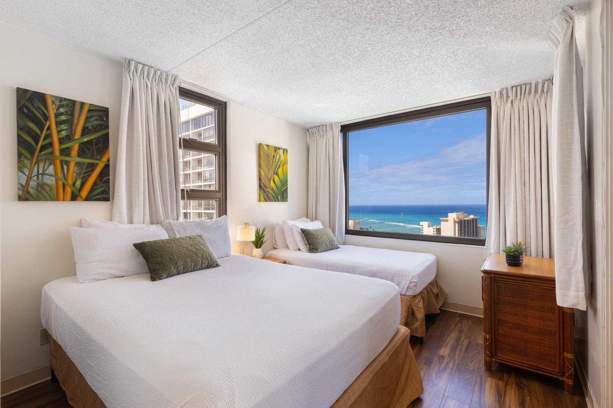 Beautifully Renovated 32Nd Floor Deluxe Ocean View Waikiki Condo Condo 檀香山 外观 照片